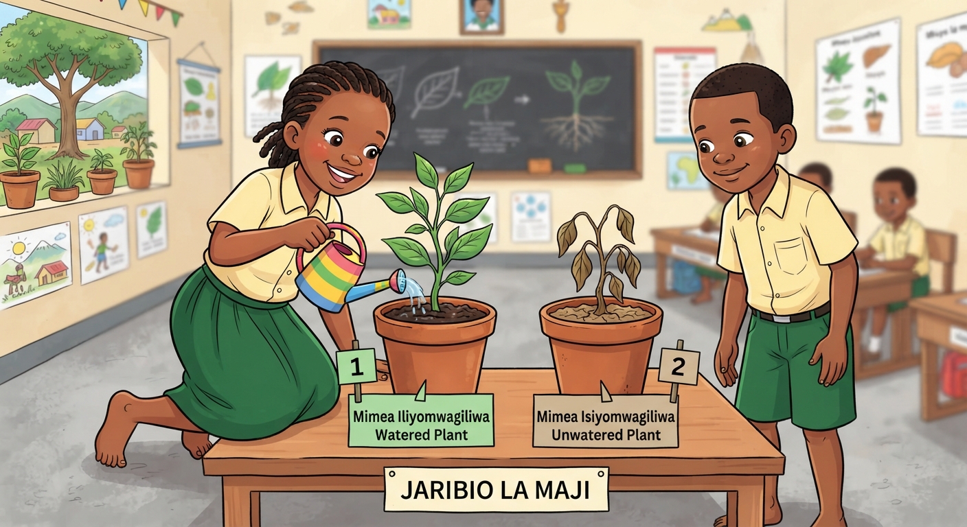 Kufanya majaribio sahili ya kisayansi
